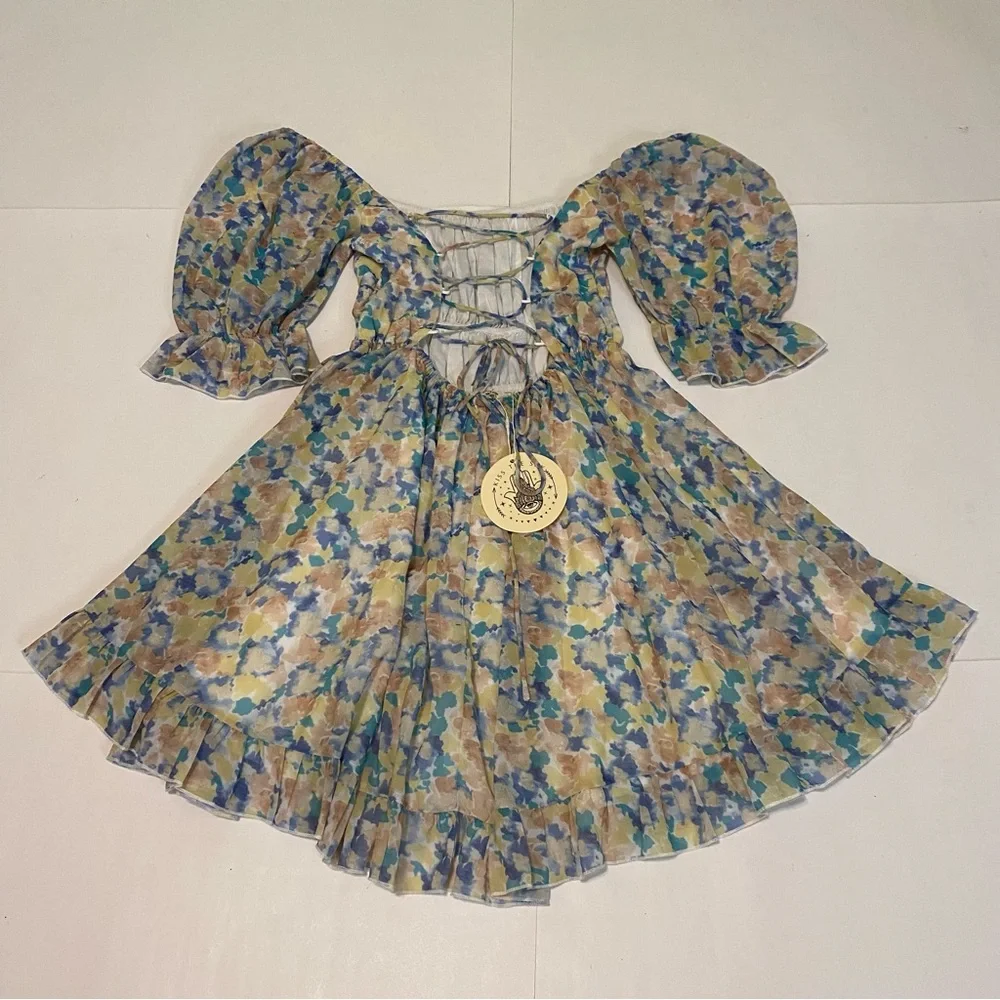 NWT! Kiss The Sky floral Fairy Core dress size small